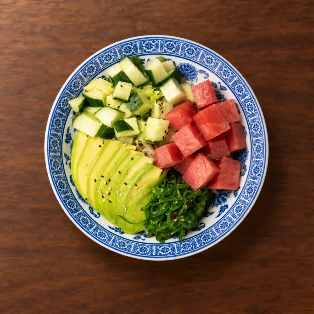 Poké Bowl mit Thunfisch