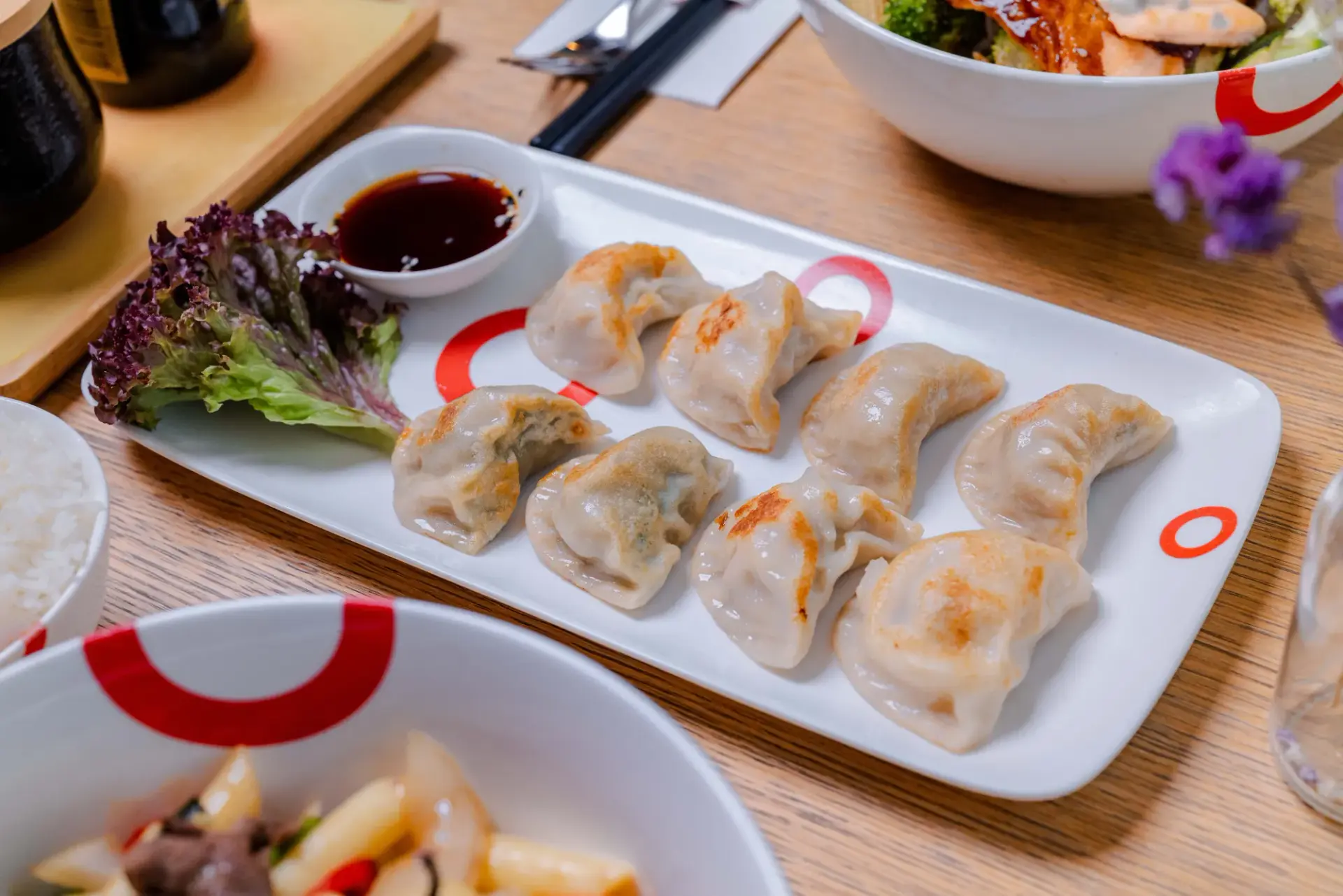 Hausgemachte Gyoza