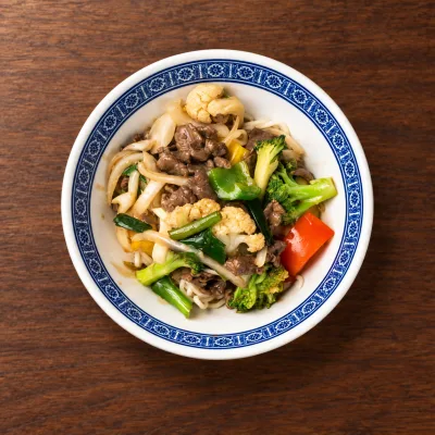 Wok Nudeln